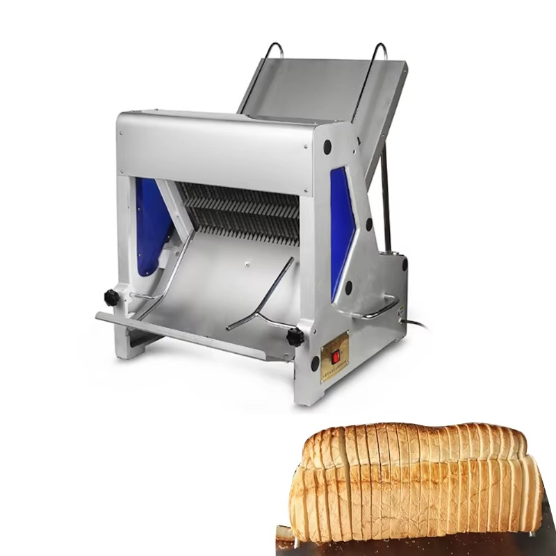 Commercial Bread Slicer Electric - Ticari Elektrikli Otomatik Döner Ekmek Dilimleyici