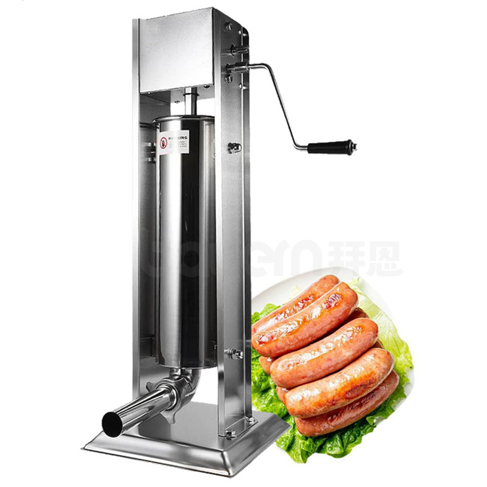 Sausage Stuffer Vertical 5L - Yüksek Kaliteli Manuel Dikey 2l 3l