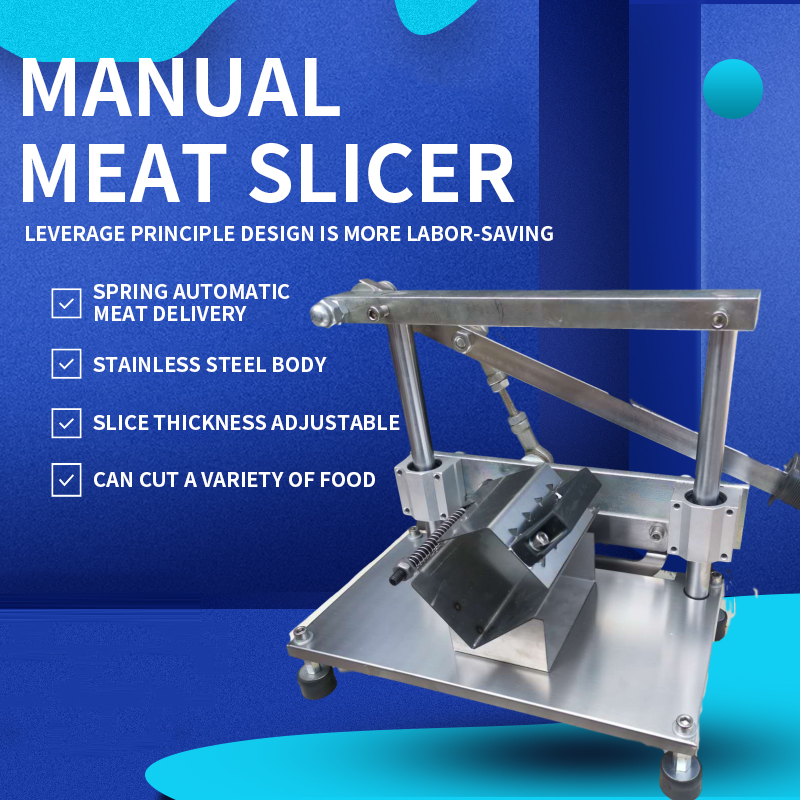 Frozen Meat Slicer Manual - Manuel Kuzu Dilimleyici Paslanmaz Çelik Dondurulmuş
