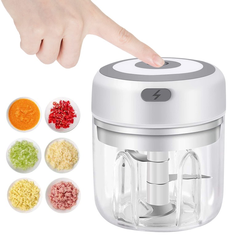 Meat Tenderizer Machine Electric - 250ML elektrikli sarımsak değirmeni ev çok