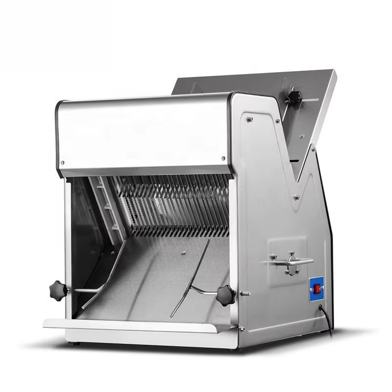 Commercial Bread Slicer Electric - Ticari küçük elektrikli ekmek dilimleyici paslanmaz