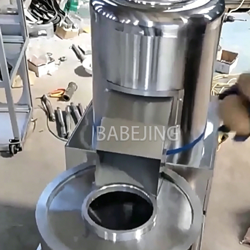 Food Slicer Machine Stainless - Elektrikli Patates Temizleme ve Dilimleme Makinesi,