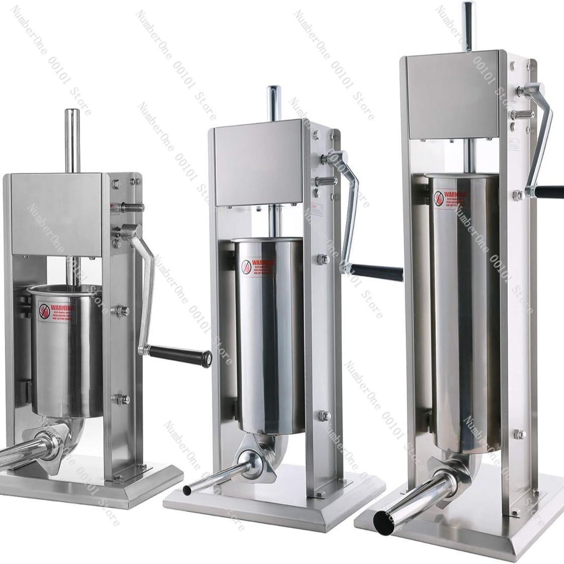 Dikey Paslanmaz Çelik Manuel S - Sausage Stuffer Vertical 5L incelemesi ve fiyatı