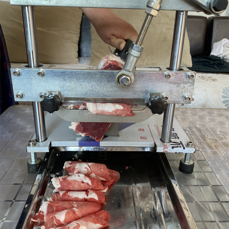 Manuel Kuzu Dilimleyici Paslan - Frozen Meat Slicer Manual incelemesi ve fiyatı