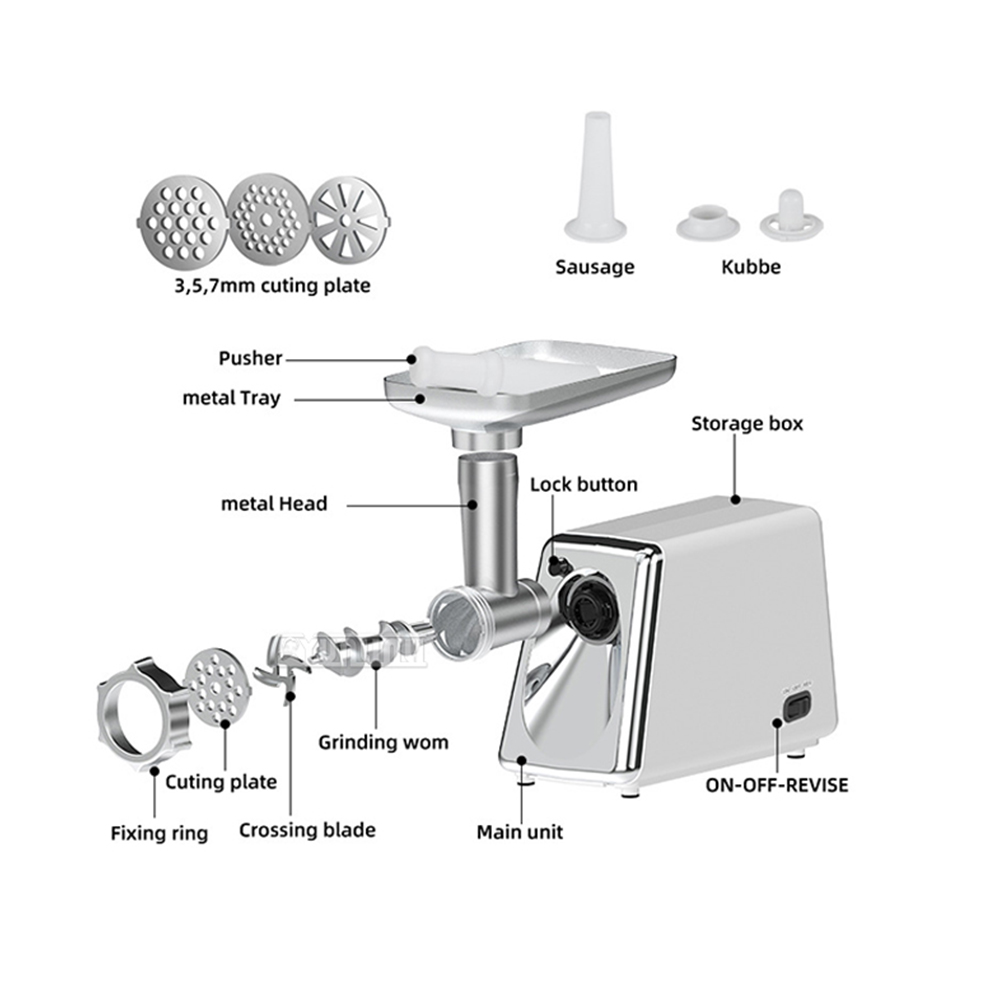 M2 elektrikli kıyma makinesi,  - Meat Slicer Machine 300W incelemesi ve fiyatı
