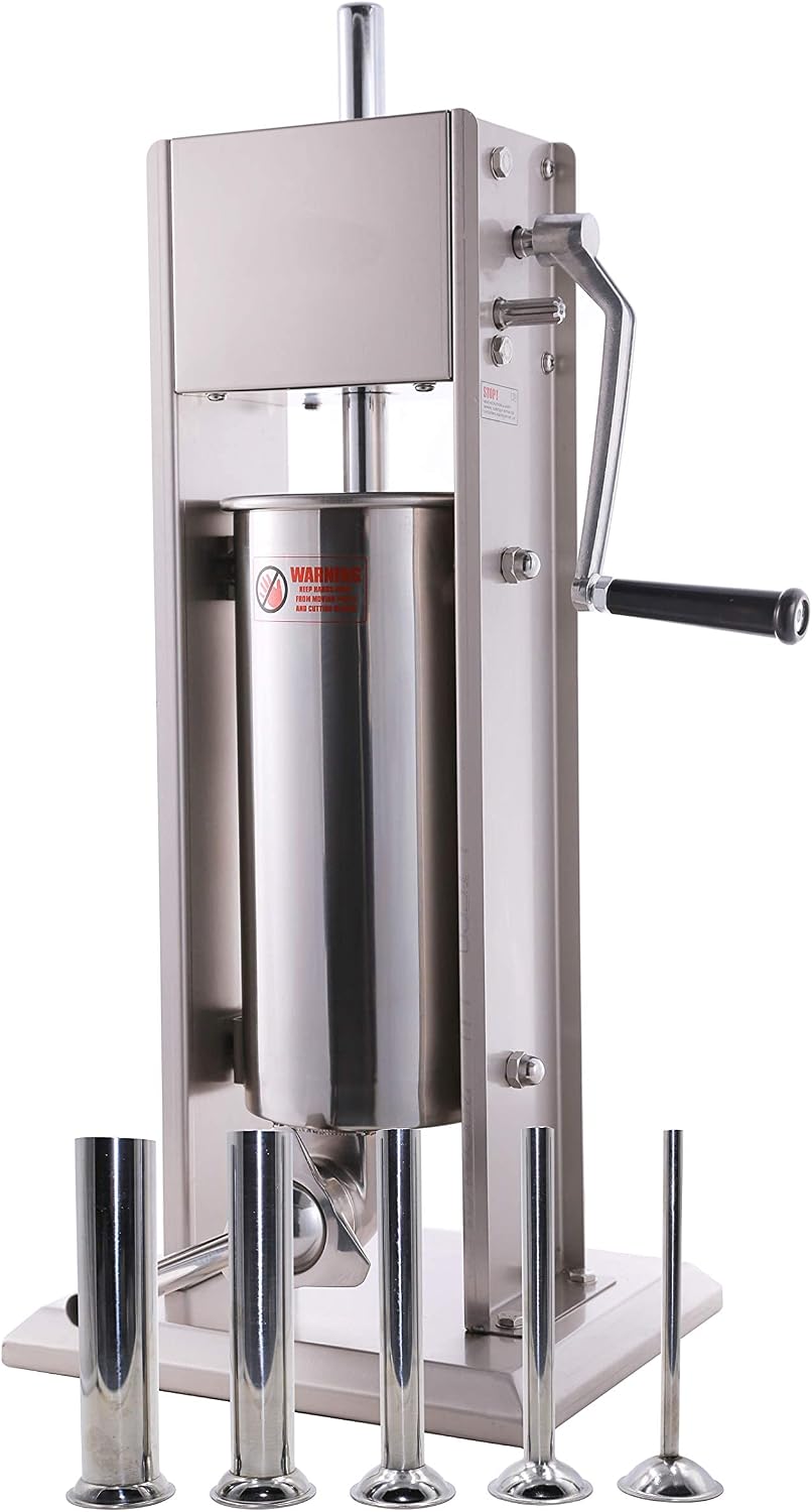 Dikey Paslanmaz Çelik Sosis Do - Sausage Stuffer Vertical 5L incelemesi ve fiyatı