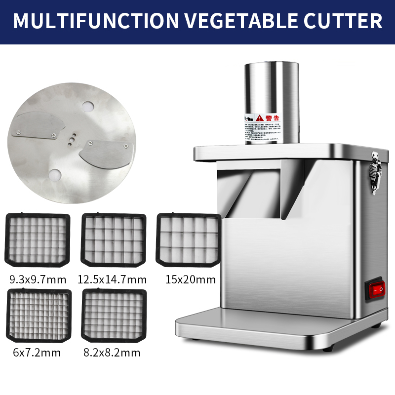 Ticari Elektrikli Sebze Küp Ke - Food Slicer Machine Stainless incelemesi ve fiyatı