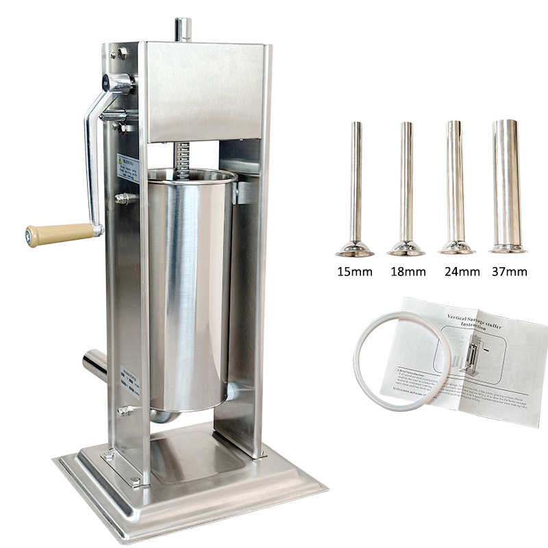 3L 5L 7L 10L 15L Poussoir Sauc - Sausage Stuffer Vertical 5L incelemesi ve fiyatı