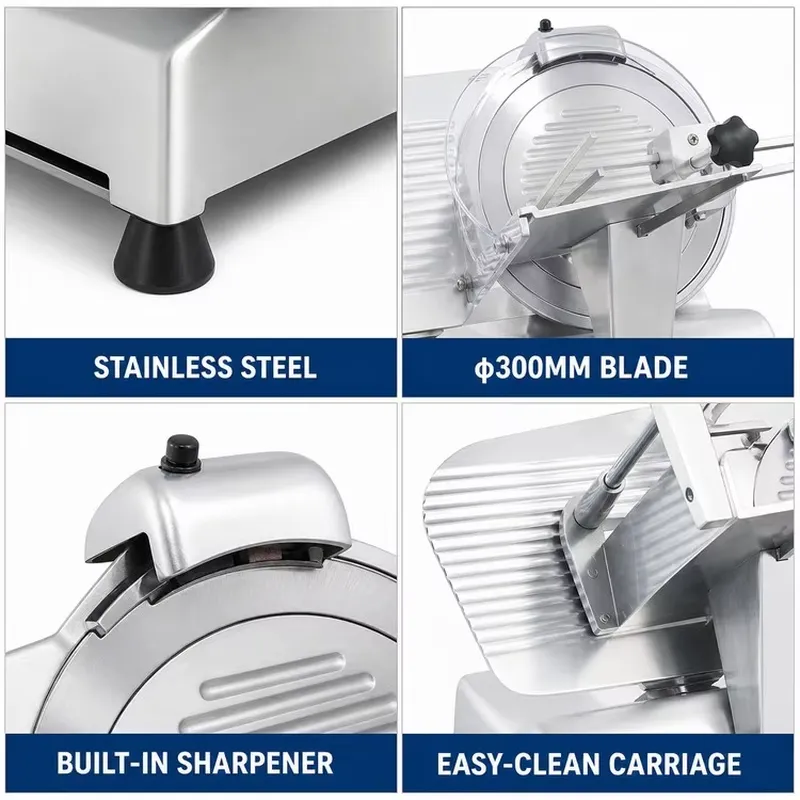 Ticari Tip Elektrikli Et Doğra - Electric Deli Slicer 12 Inch incelemesi ve fiyatı