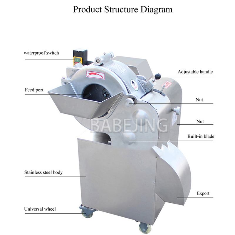 Endüstriyel Gıda Doğrama Makin - Food Slicer Machine Stainless incelemesi ve fiyatı