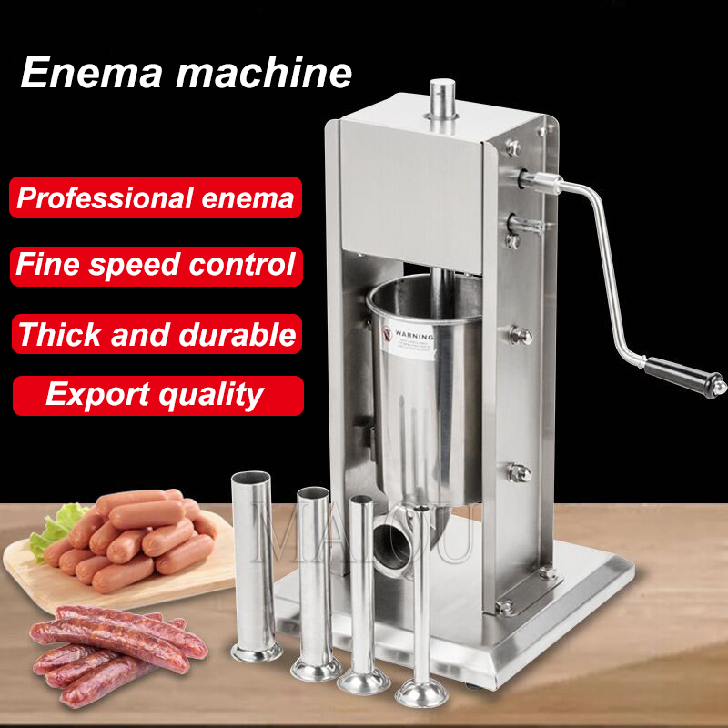3 5 7 L Manuel Sosis Dolum Mak - Sausage Stuffer Vertical 5L incelemesi ve fiyatı
