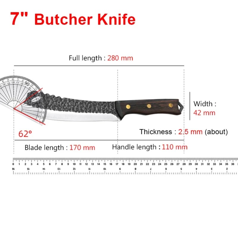 El yapımı Mutfak Bıçakları Şef - Meat Slicer Replacement Blade incelemesi ve fiyatı