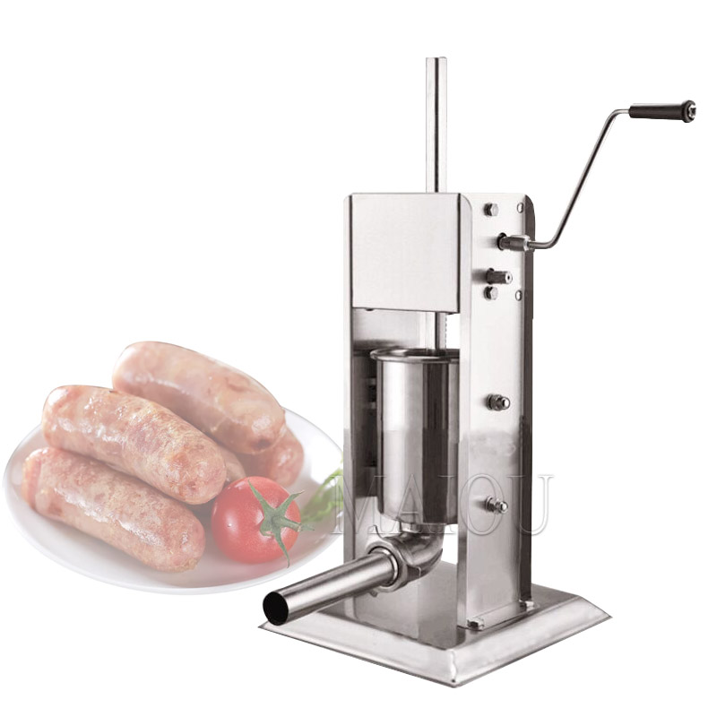 3L Sosis Dolum Makinesi Dikey  - Sausage Stuffer Vertical 5L incelemesi ve fiyatı