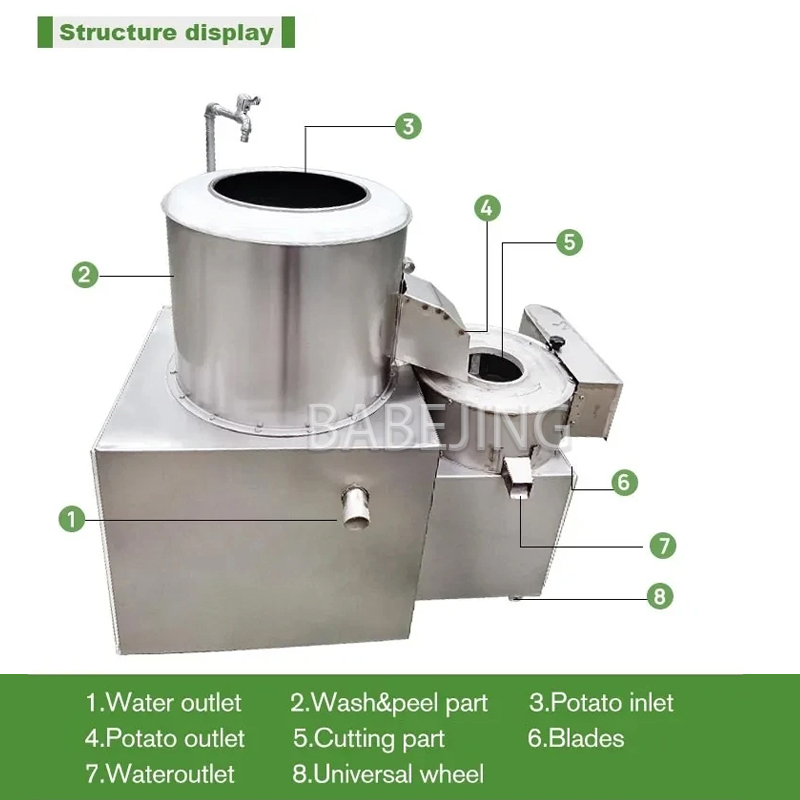 Elektrikli Patates Temizleme v - Food Slicer Machine Stainless incelemesi ve fiyatı