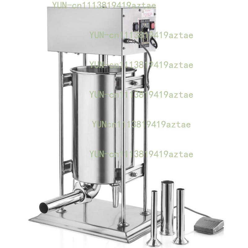 Dikey Paslanmaz Çelik Manuel S - Sausage Stuffer Vertical 5L incelemesi ve fiyatı