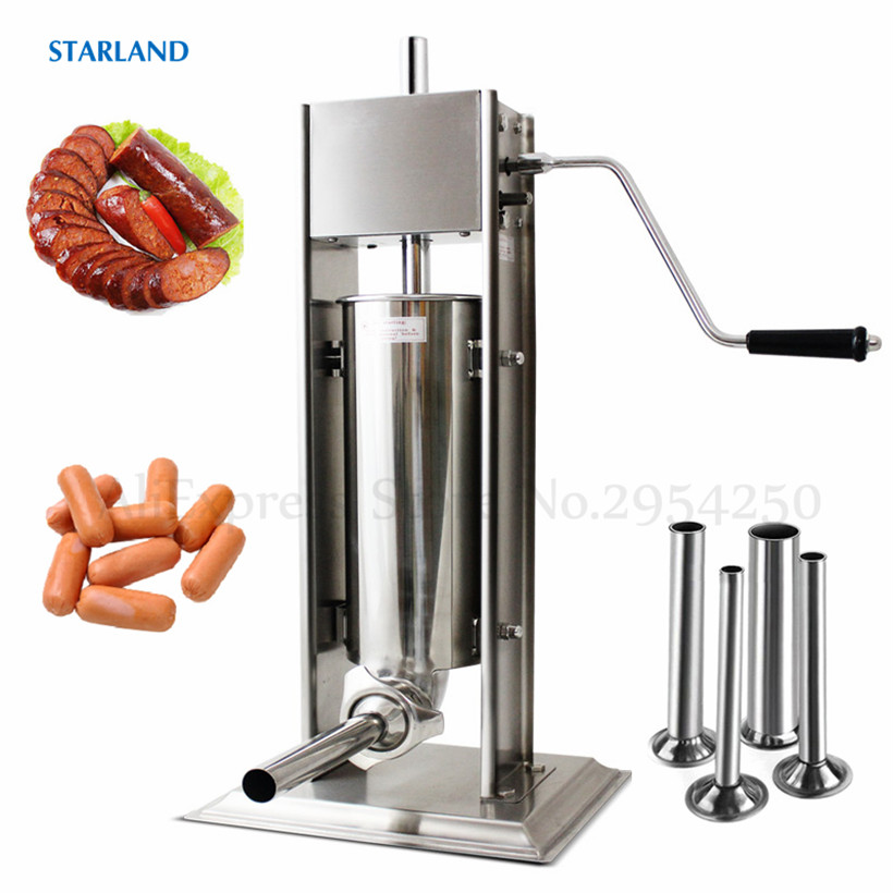 Paslanmaz Çelik Dikey Ticari 5 - Sausage Stuffer Vertical 5L incelemesi ve fiyatı